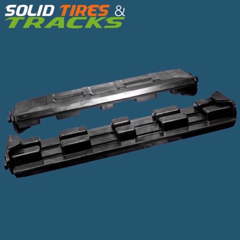 700 mm Clip-On Rubber Pad 175mm Pitch - Heavy Duty